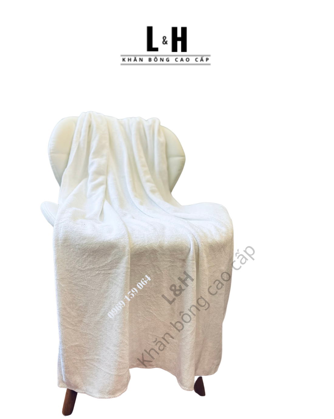 Khăn quấn body spa, khăn tắm salon, kt 70 x 140 cm