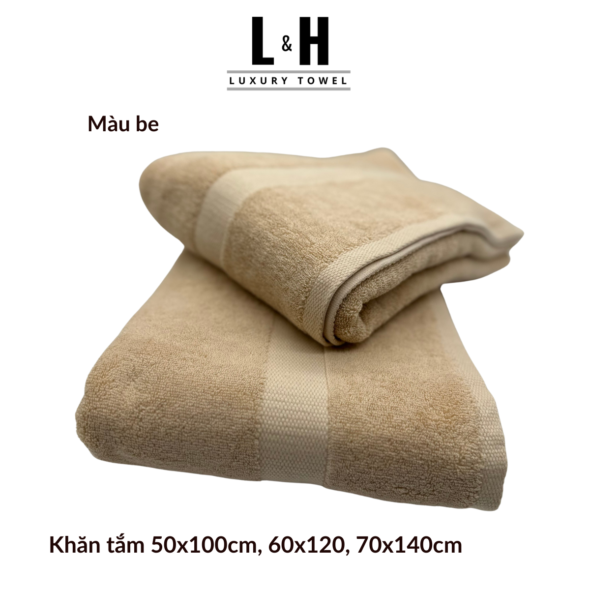 Combo 2c khăn tắm kokoya 70x140cm cỡ lớn
