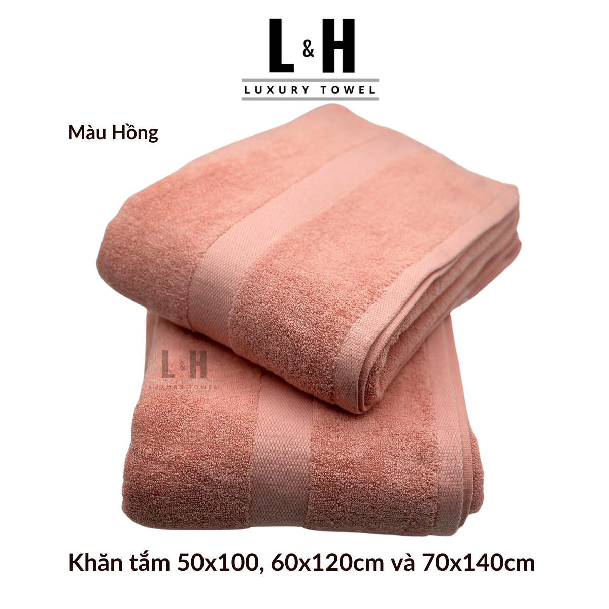 Combo 2c khăn tắm kokoya 70x140cm cỡ lớn