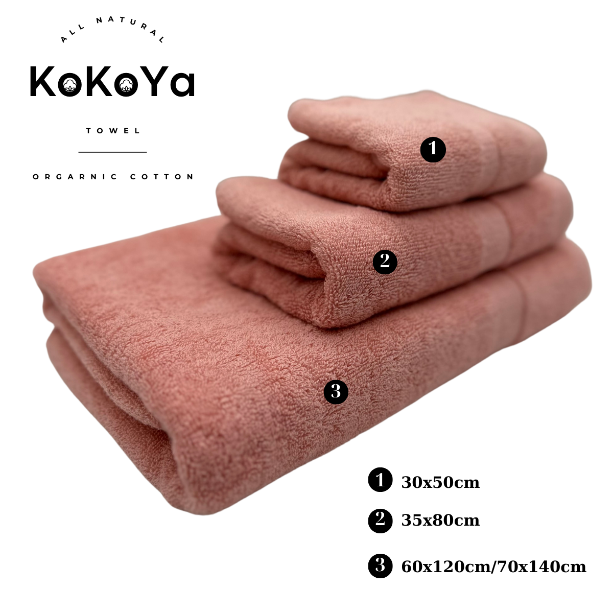 Khăn tắm cotton cỡ lớn diamond wave 70x140 cm