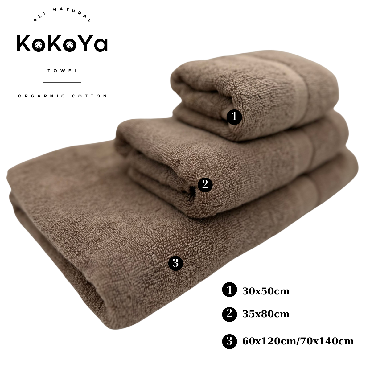 Khăn tắm cotton cỡ lớn diamond wave 70x140 cm