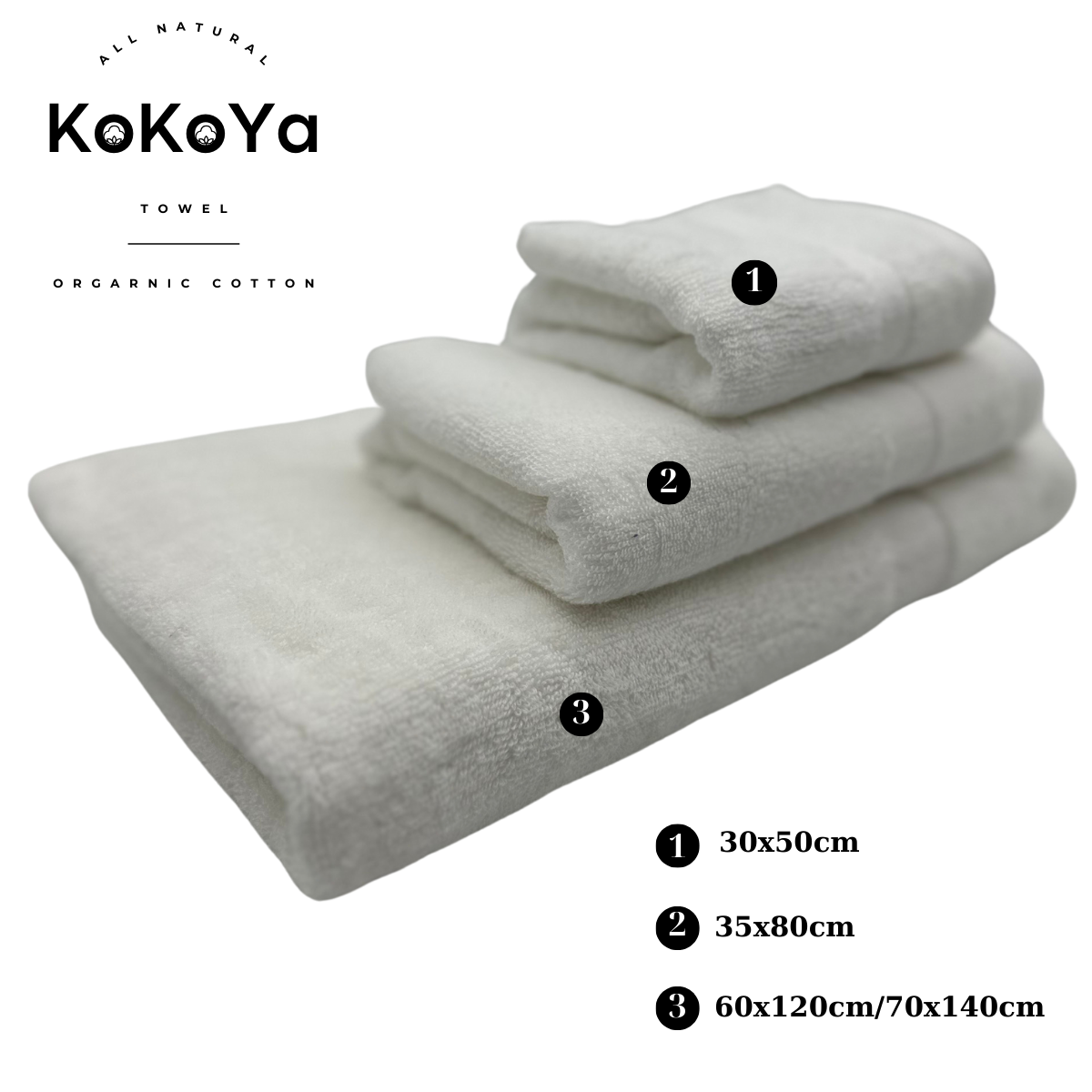 Khăn tắm cotton cỡ lớn diamond wave 70x140 cm