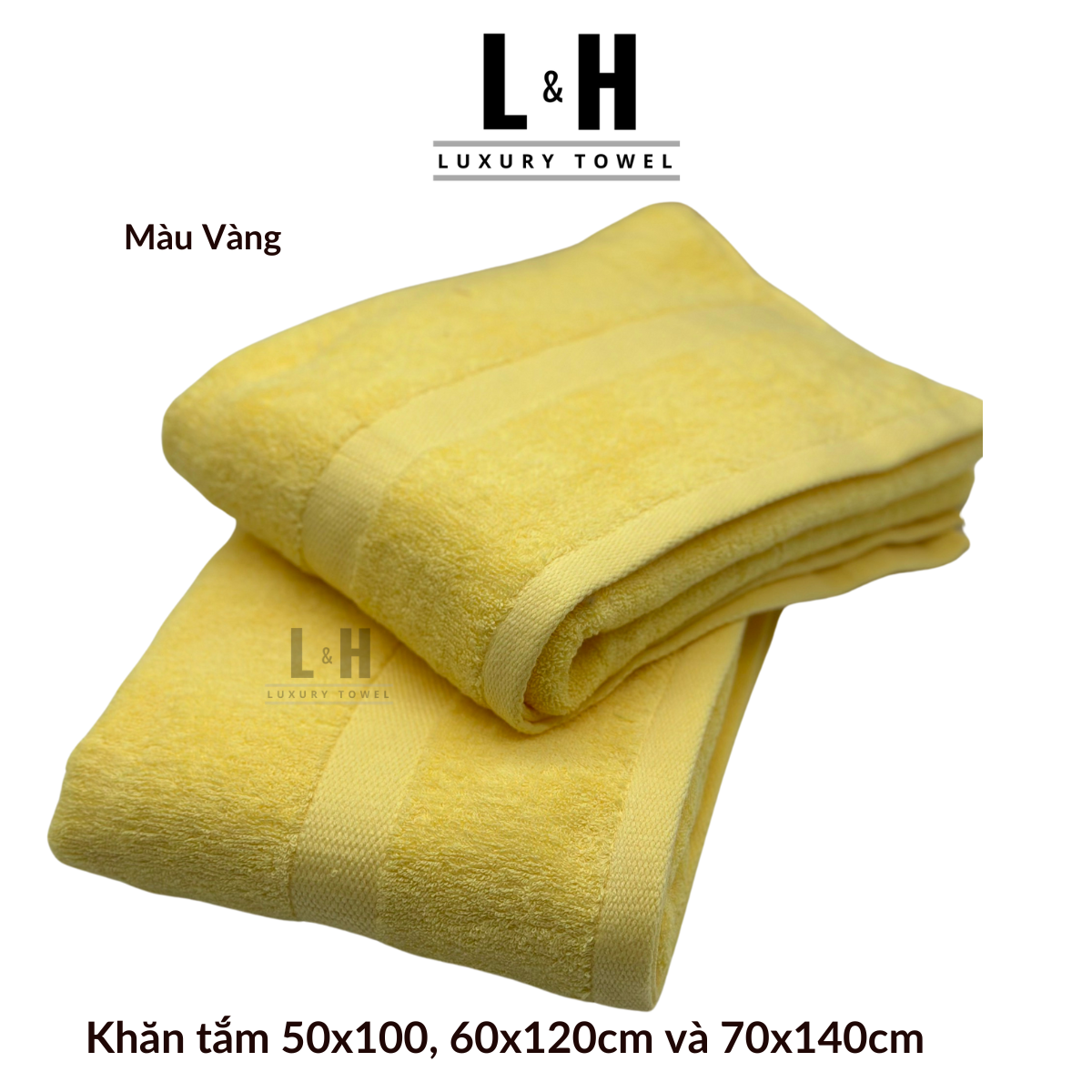 Combo 2c khăn tắm kokoya 70x140cm cỡ lớn