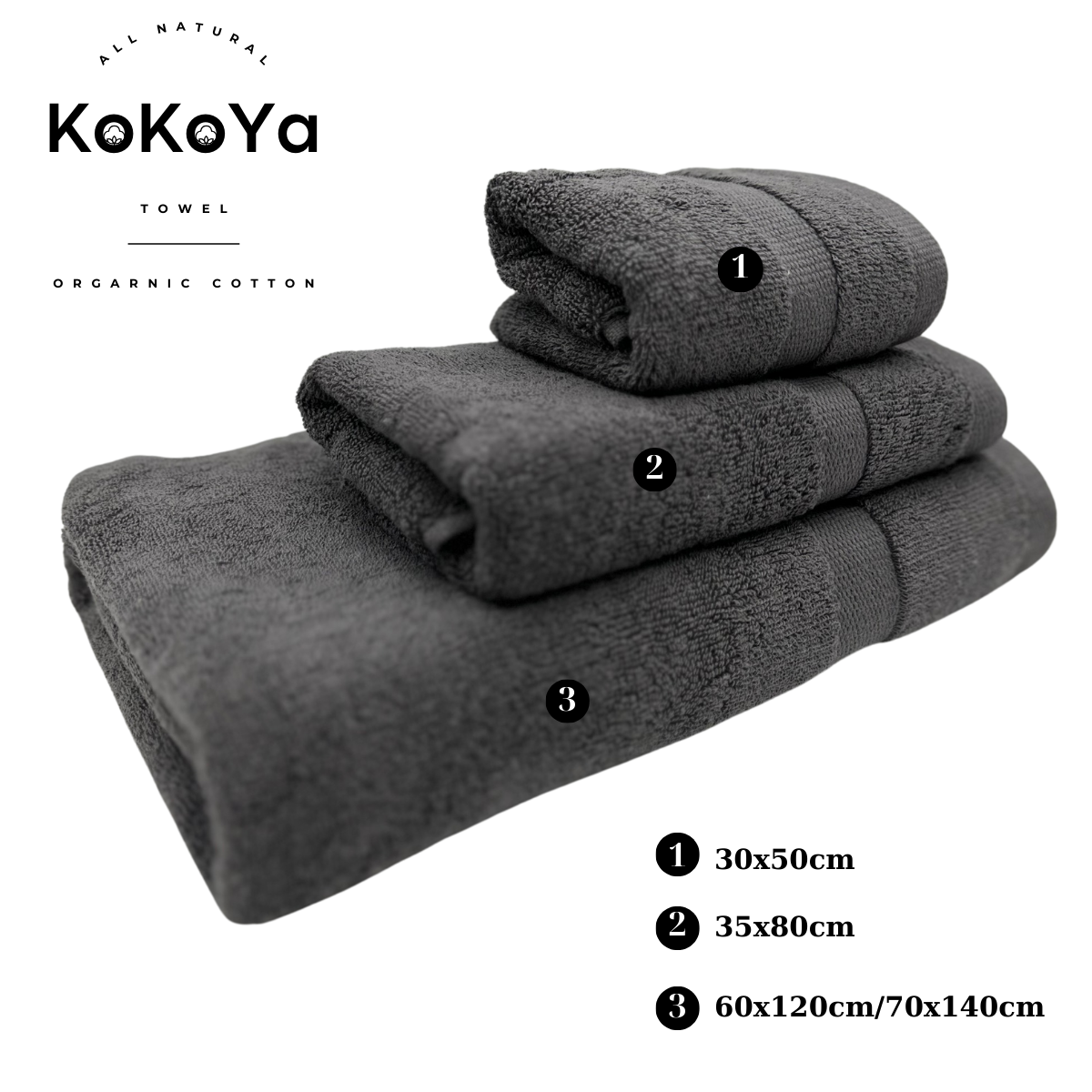 Khăn tắm cotton cỡ lớn diamond wave 70x140 cm