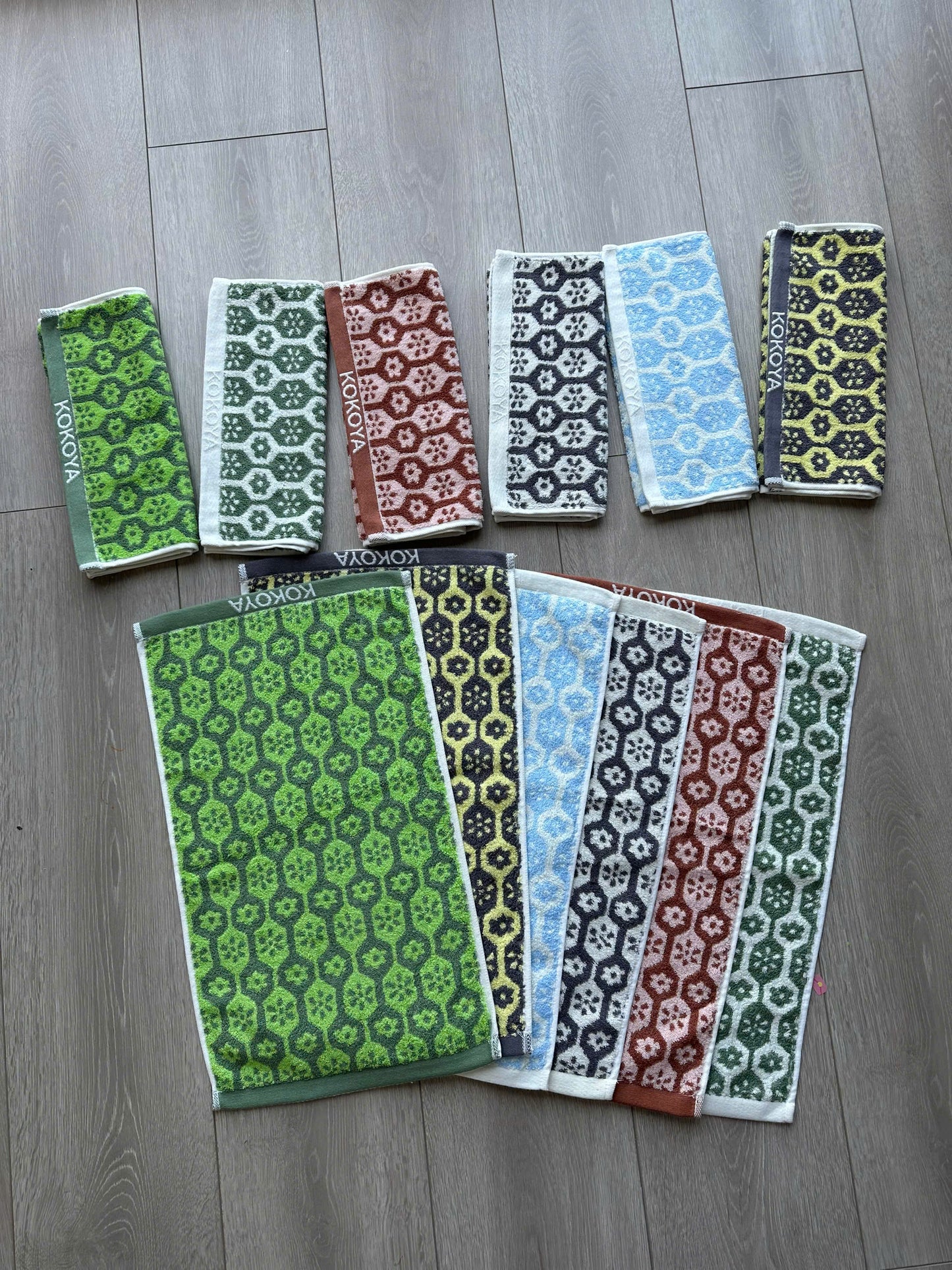 Khăn Kokoya Hoa Cúc - 100% commbed cotton