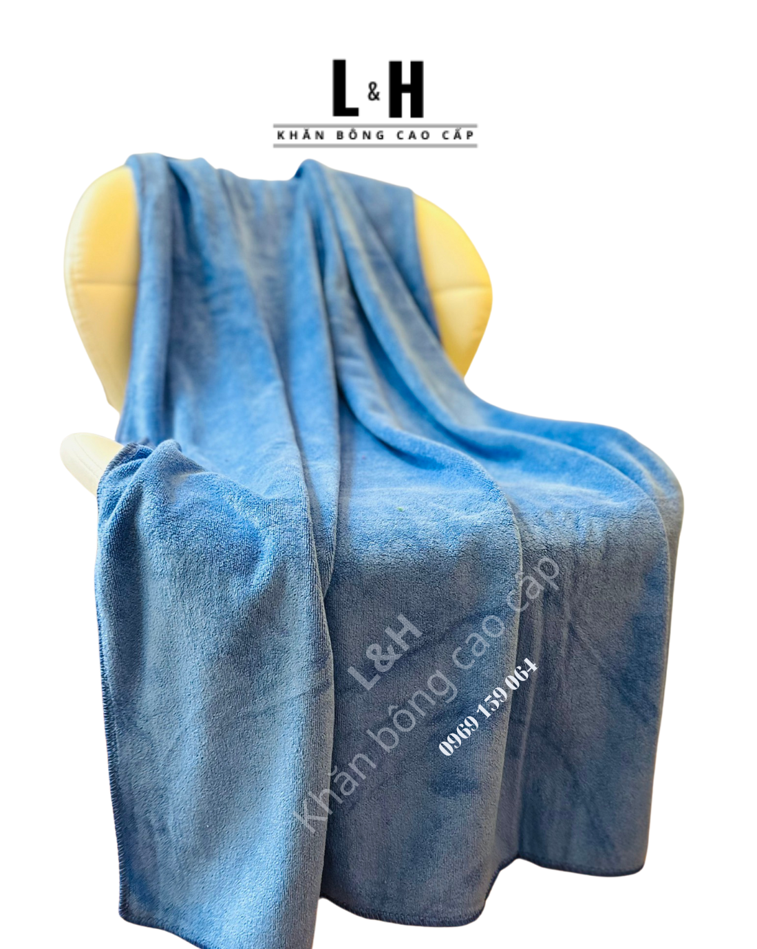 Khăn quấn body spa, khăn tắm salon, kt 70 x 140 cm