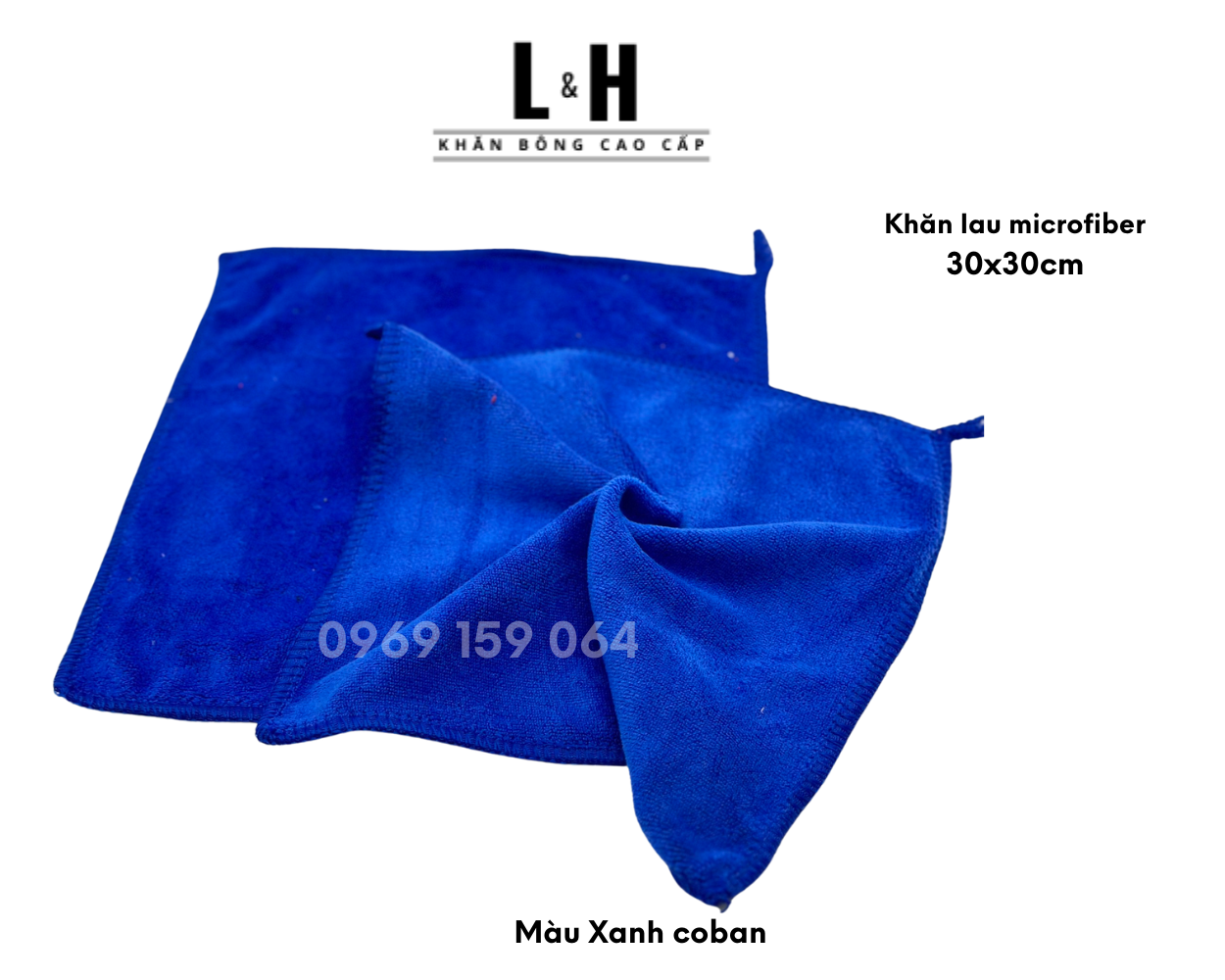 Khăn lau bếp, lau ô tô, lau bàn, khăn KT 30 x 30 cm