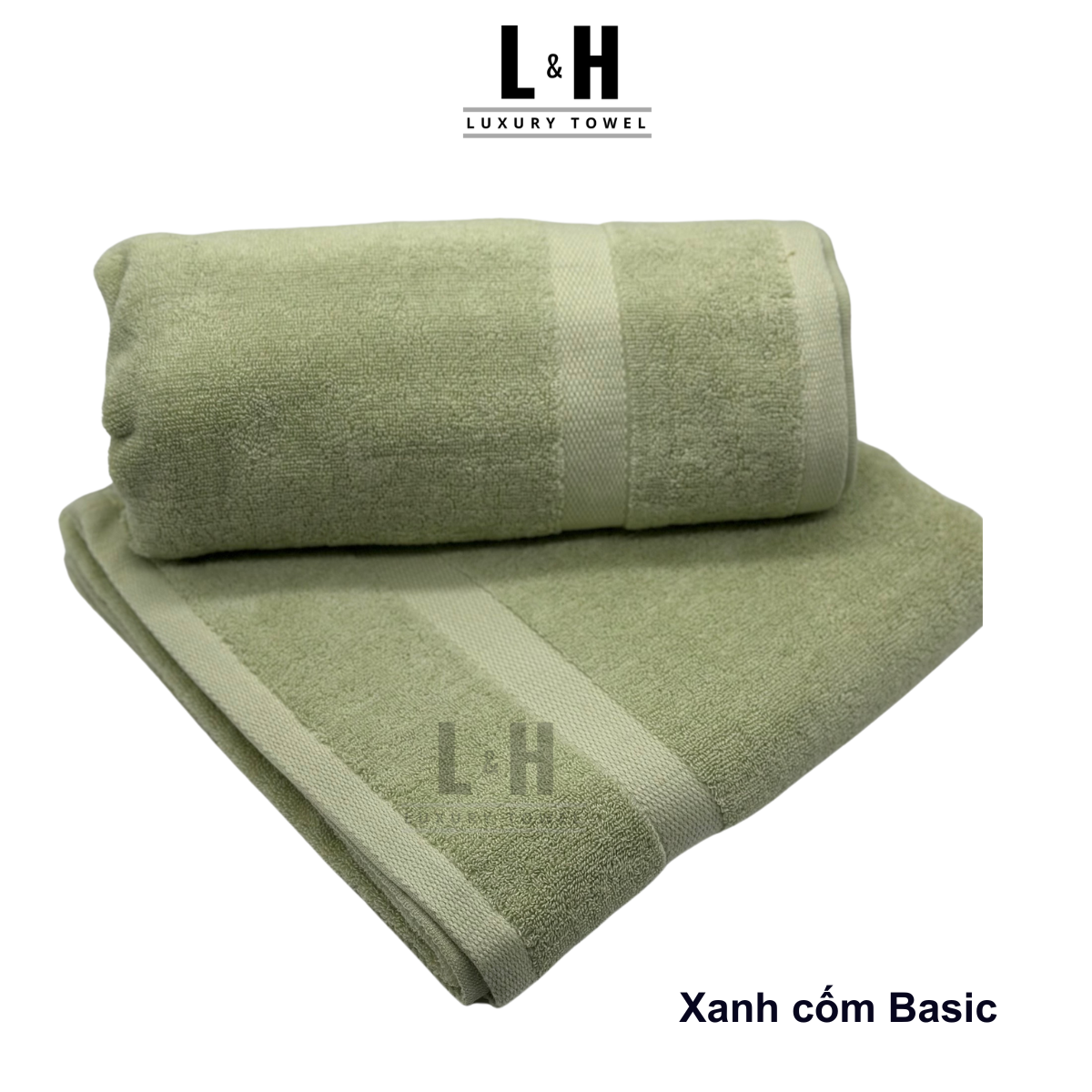 Khăn gội, khăn lau đầu cotton Kokoya 35x80 cm, 100% cotton cao cấp