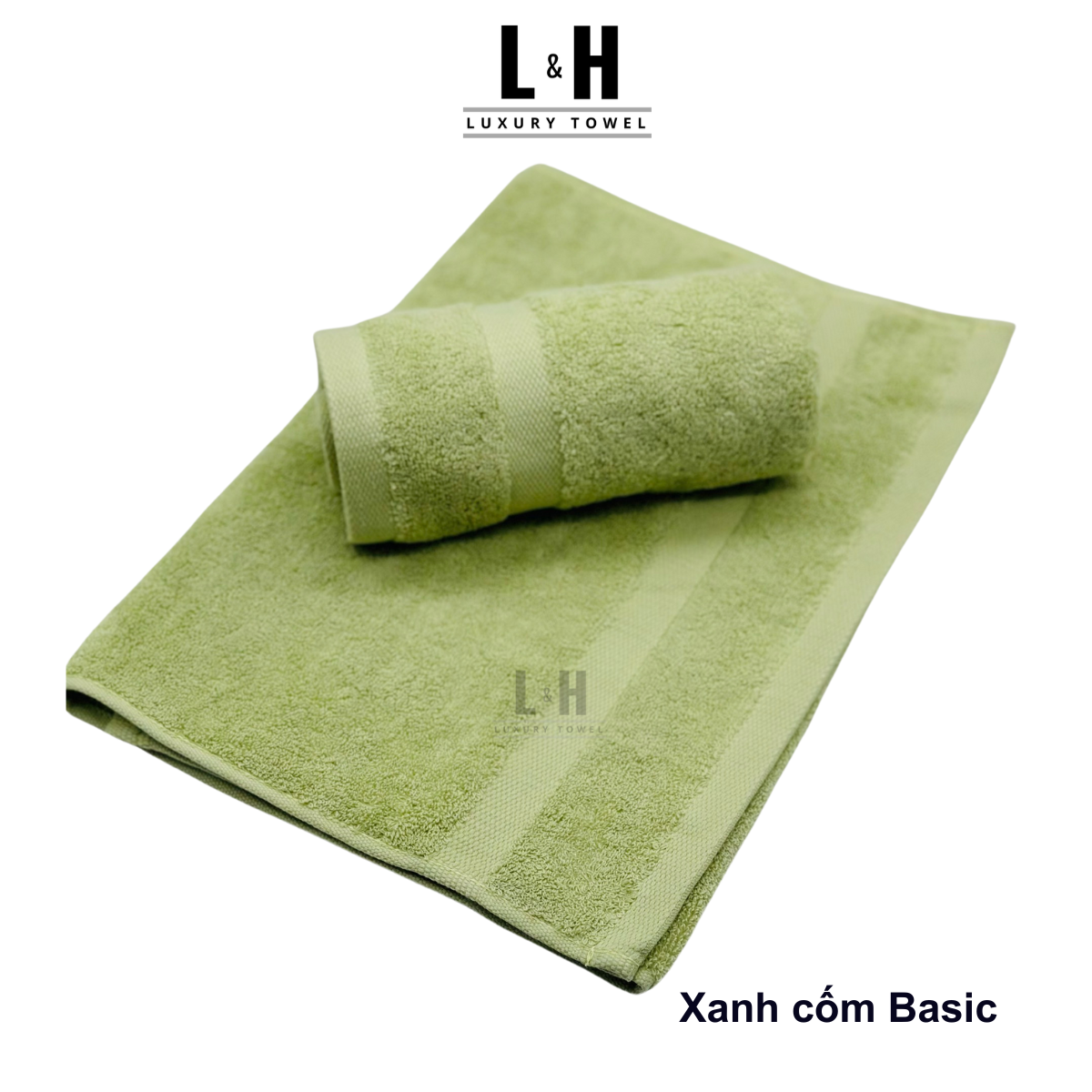 Khăn gội, khăn lau đầu cotton Kokoya 35x80 cm, 100% cotton cao cấp