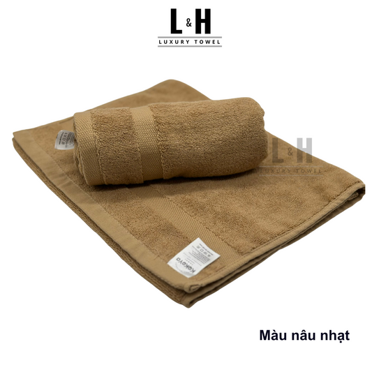 Khăn gội, khăn lau đầu cotton Kokoya 35x80 cm, 100% cotton cao cấp