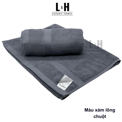 Khăn gội, khăn lau đầu cotton Kokoya 35x80 cm, 100% cotton cao cấp