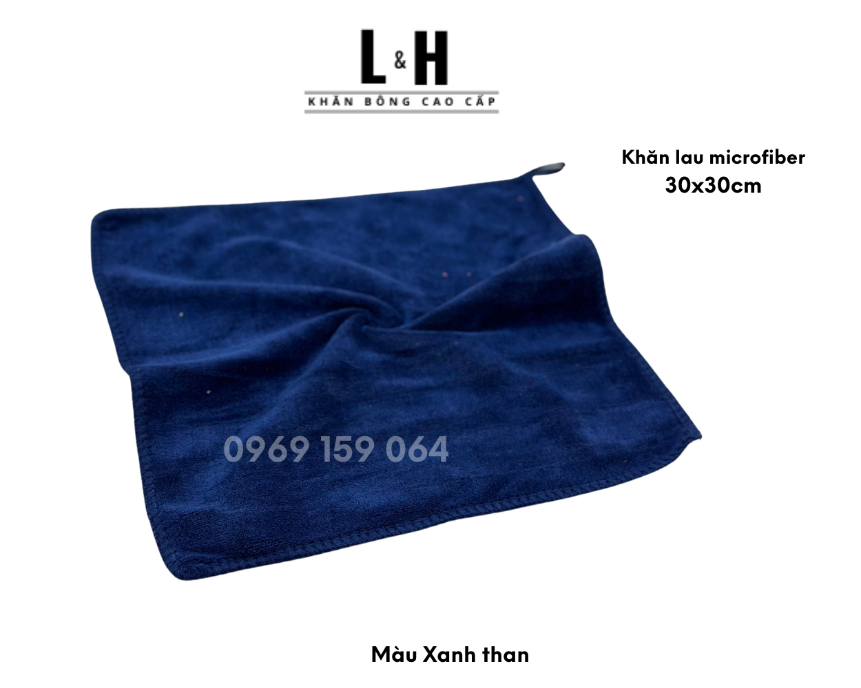 Khăn lau bếp, lau ô tô, lau bàn, khăn KT 30 x 30 cm