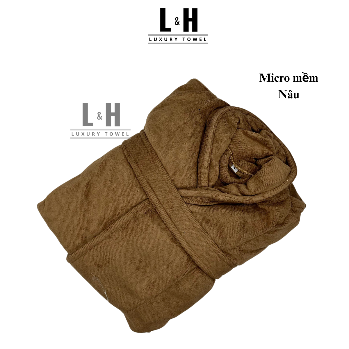 Áo Choàng Tắm Khách Sạn, Áo Choàng Ngủ Microfiber Cao cấp