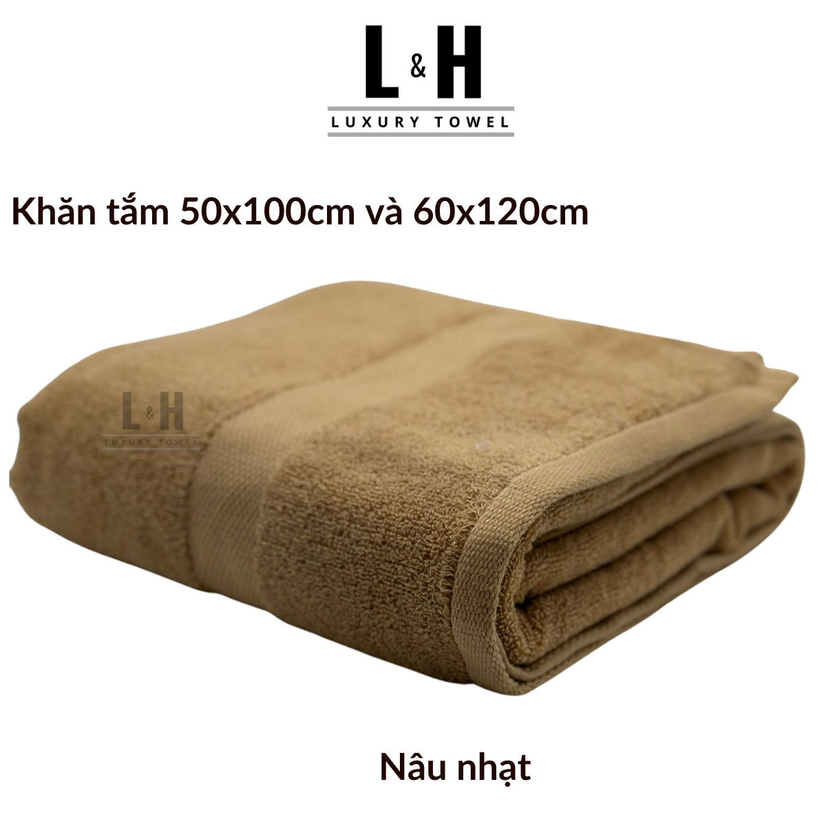 khăn tắm cotton Kokoya 60x120 cm, 100% cotton cao cấp
