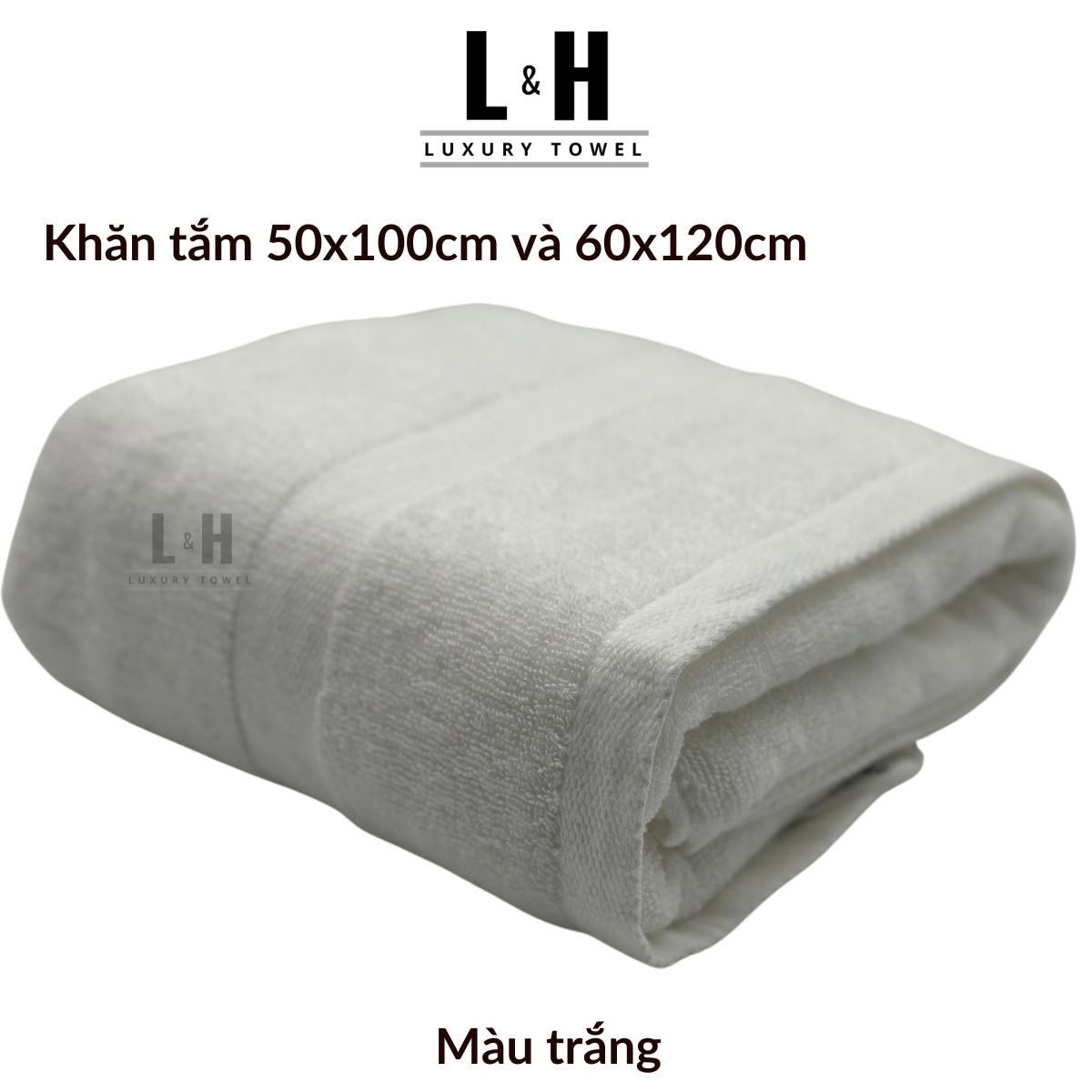 khăn tắm cotton Kokoya 60x120 cm, 100% cotton cao cấp