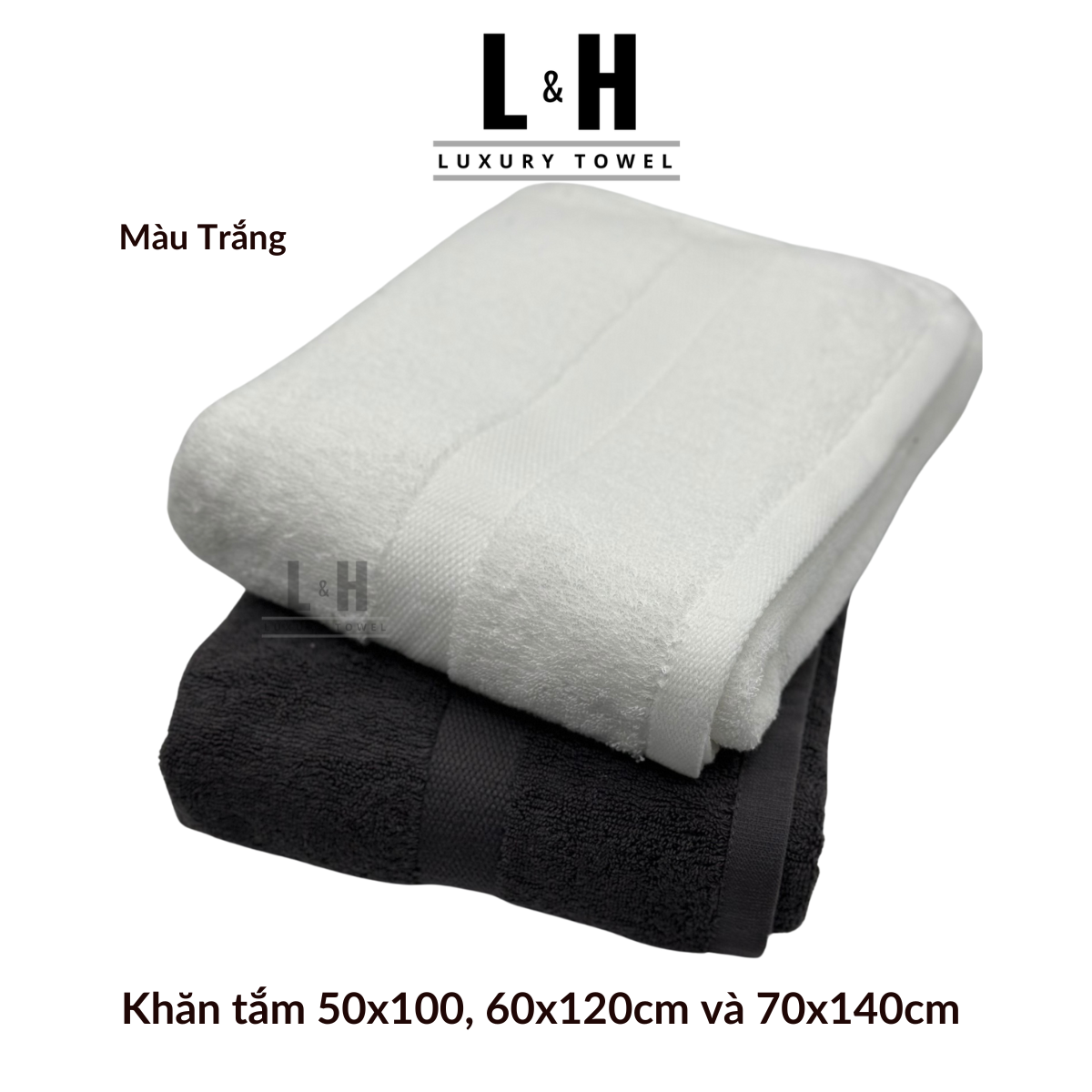 Combo 2c khăn tắm kokoya 70x140cm cỡ lớn