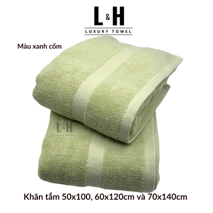 Combo 2c khăn tắm kokoya 70x140cm cỡ lớn