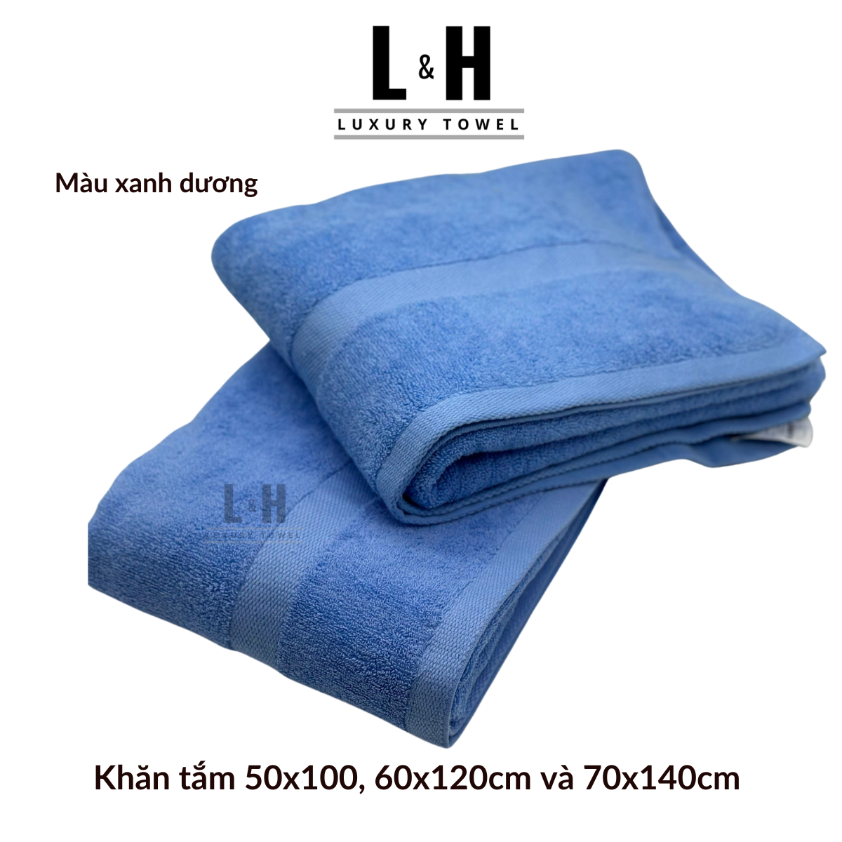 Combo 2c khăn tắm kokoya 70x140cm cỡ lớn