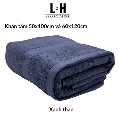 khăn tắm cotton Kokoya 60x120 cm, 100% cotton cao cấp