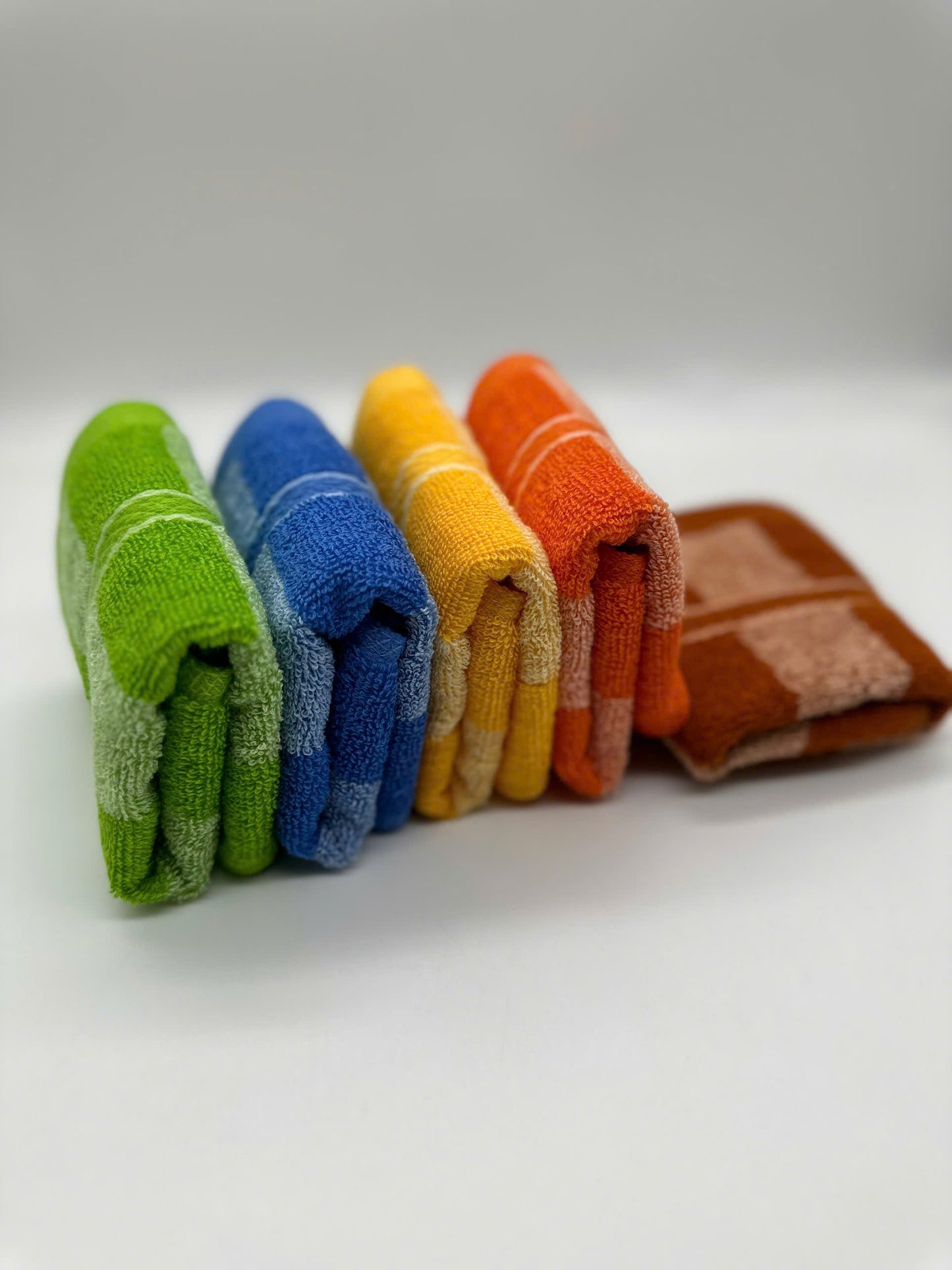 Khăn mặt kẻ mờ, 28x48cm, 50g