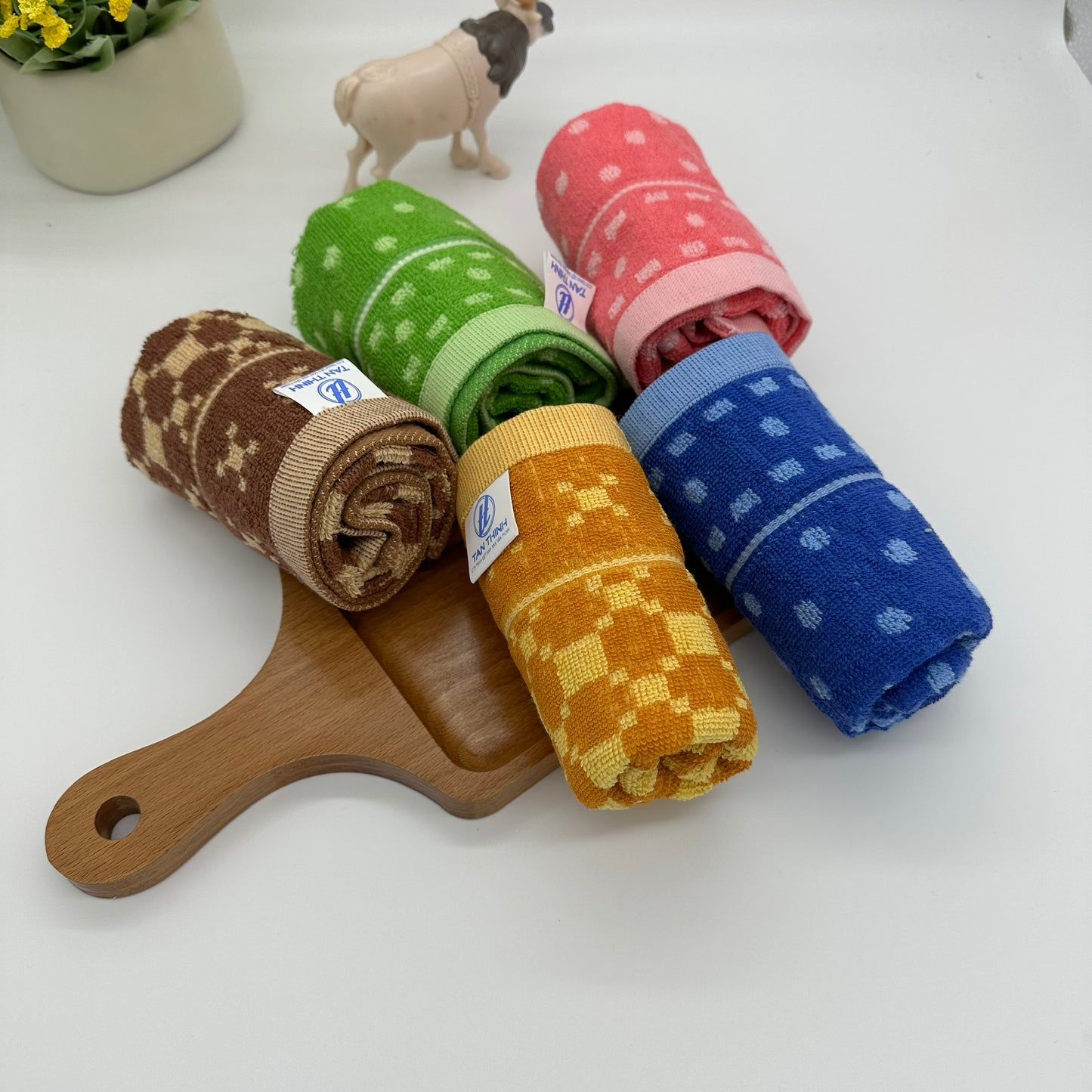 Khăn mặt Chấm bi Tân Thịnh