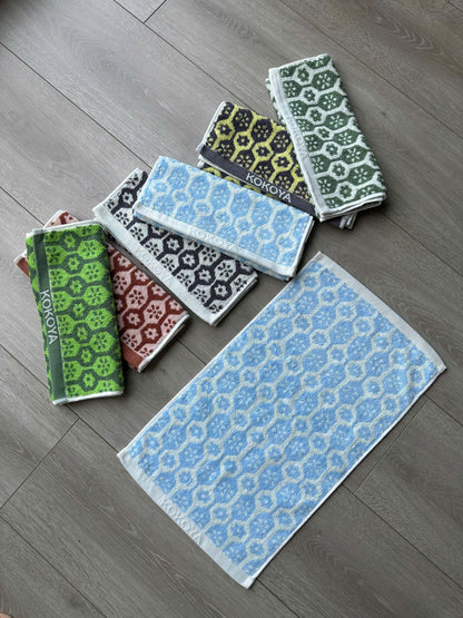 Khăn Kokoya Hoa Cúc - 100% commbed cotton