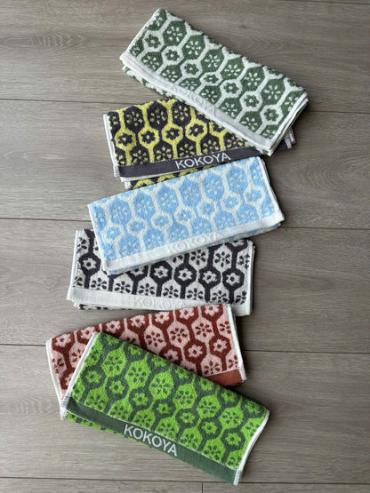 Khăn Kokoya Hoa Cúc - 100% commbed cotton