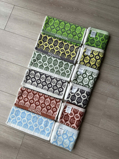Khăn Kokoya Hoa Cúc - 100% commbed cotton