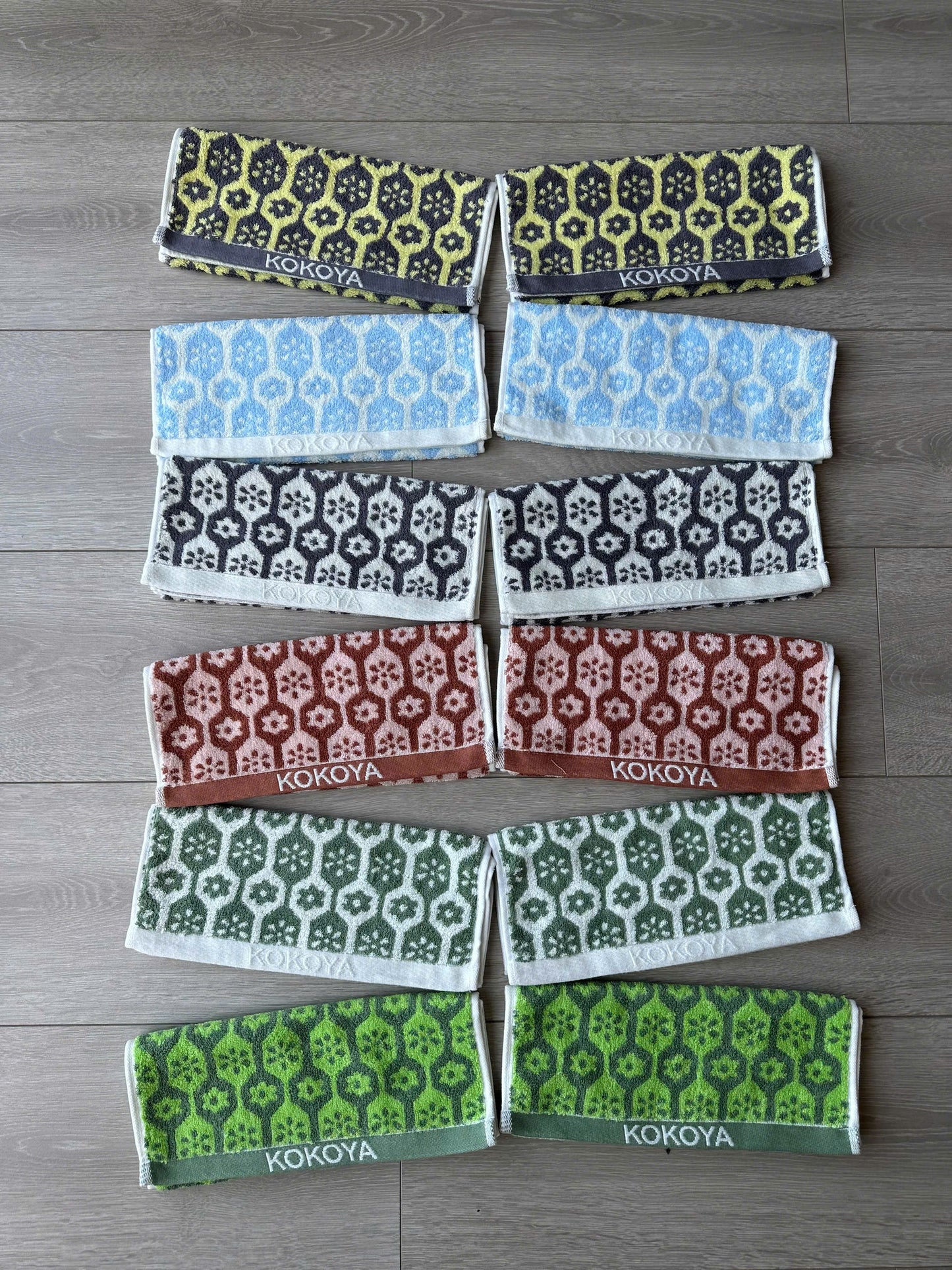Khăn Kokoya Hoa Cúc - 100% commbed cotton